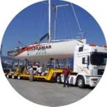 Traslado de barcos
