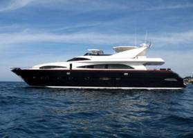 Astondoa 95 GLX fondeado
