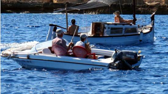 En Ibiza de pesca